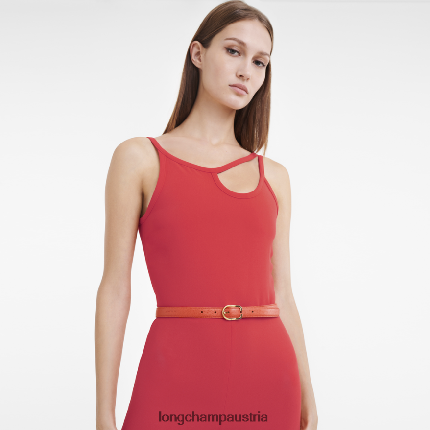 Zubehör bei Longchamp Frauen Le Foulonne-Gürtel orange 2008BJ926