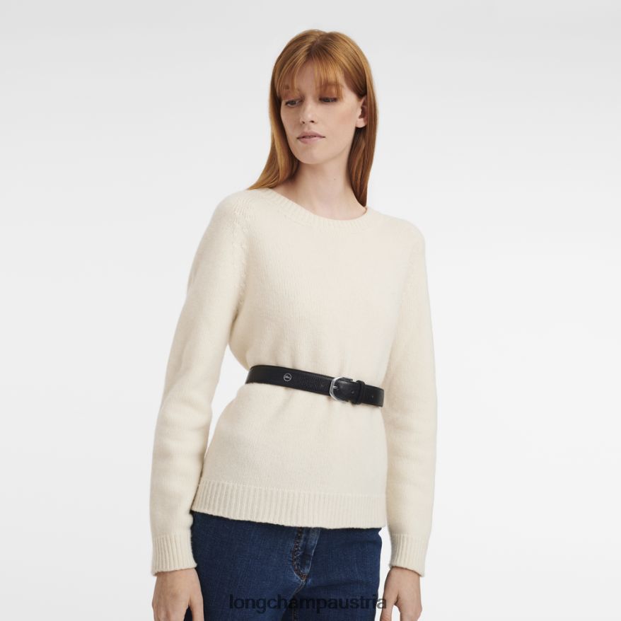 Zubehör bei Longchamp Frauen Le Plage-Gürtel Schwarz 2008BJ917