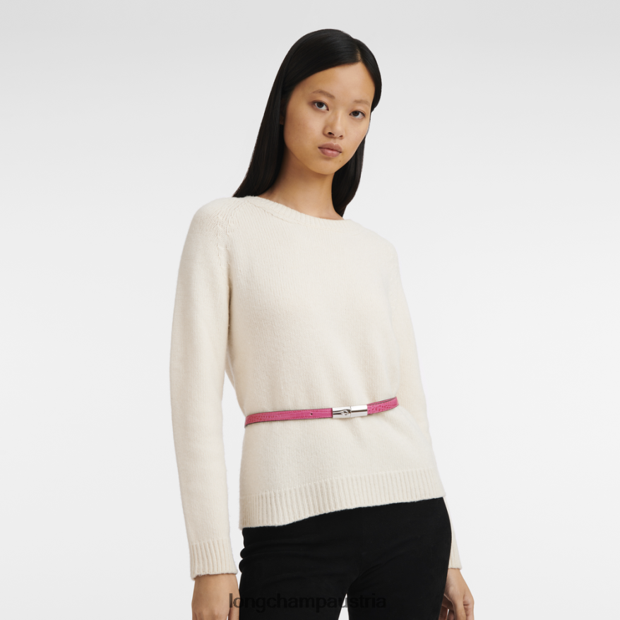 Zubehör bei Longchamp Frauen Roseau-Gürtel Fuchsie 2008BJ915