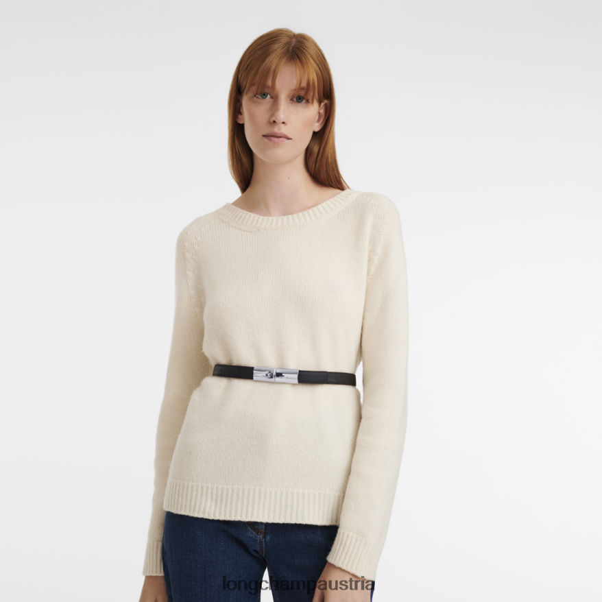 Zubehör bei Longchamp Frauen Roseau-Gürtel Schwarz 2008BJ909