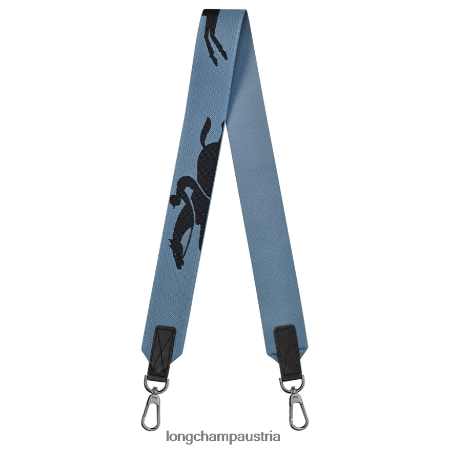 Zubehör bei Longchamp Frauen 3D-Schultergurt Schiefer 2008BJ1068