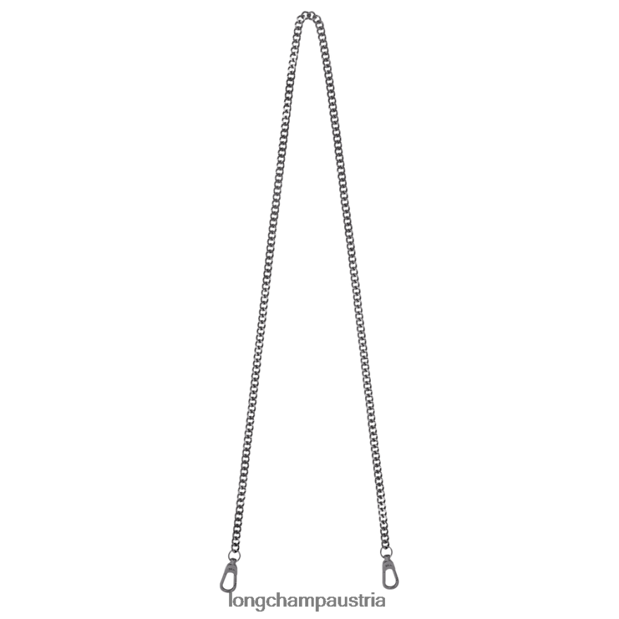 Zubehör bei Longchamp Frauen Kettenschultergurt schwarzes Metall 2008BJ1083