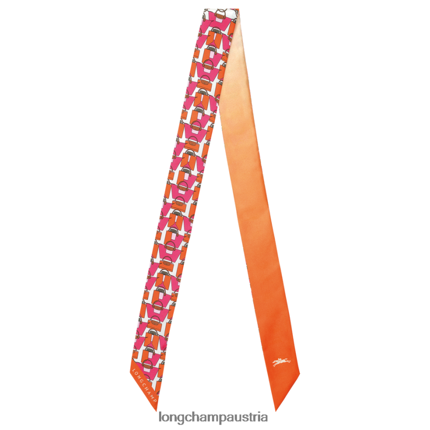 Zubehör bei Longchamp Frauen Bandeau-Kollektion Frühjahr/Sommer 2023 orange 2008BJ1023