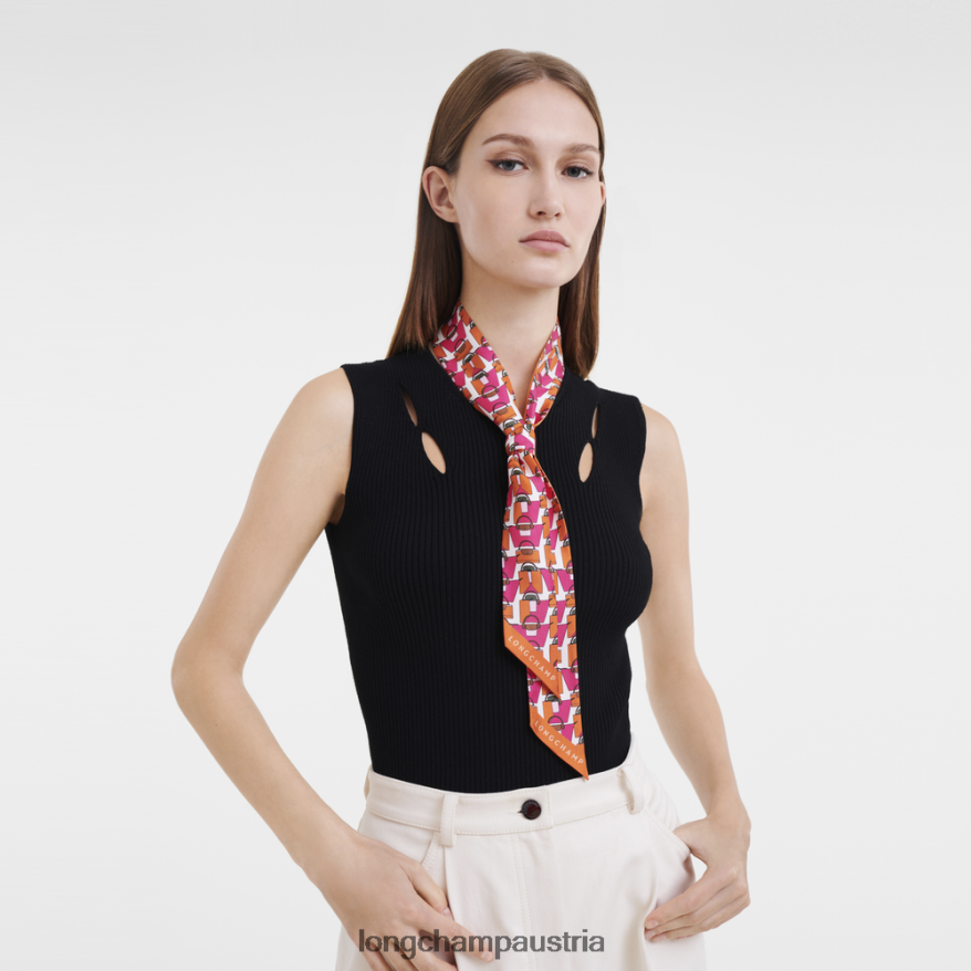 Zubehör bei Longchamp Frauen Bandeau-Kollektion Frühjahr/Sommer 2023 orange 2008BJ1023