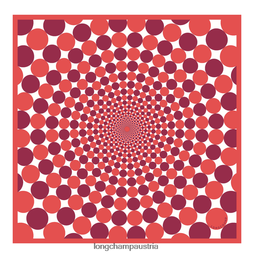 Zubehör bei Longchamp Frauen Seidenschal Frühjahr/Sommer 2023 70 Fuchsie 2008BJ1035