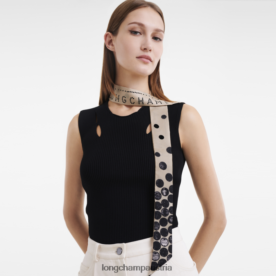 Zubehör bei Longchamp Frauen Bandeau-Kollektion Frühjahr/Sommer 2023 Schwarz 2008BJ1066