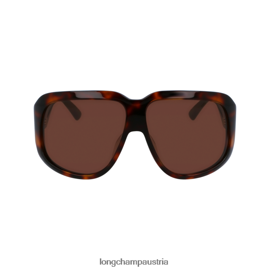 Zubehör bei Longchamp Frauen Sonnenbrillen der Frühlings-/Sommerkollektion 2023 Havanna 2008BJ879