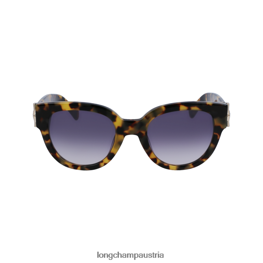 Zubehör bei Longchamp Frauen Sonnenbrillen der Frühlings-/Sommerkollektion 2023 Tokio Havanna 2008BJ886