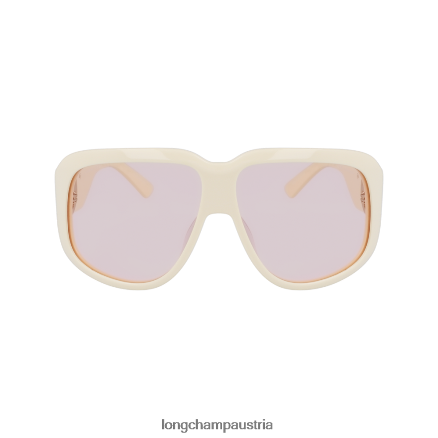 Zubehör bei Longchamp Frauen Sonnenbrillen der Frühlings-/Sommerkollektion 2023 Weiß 2008BJ878