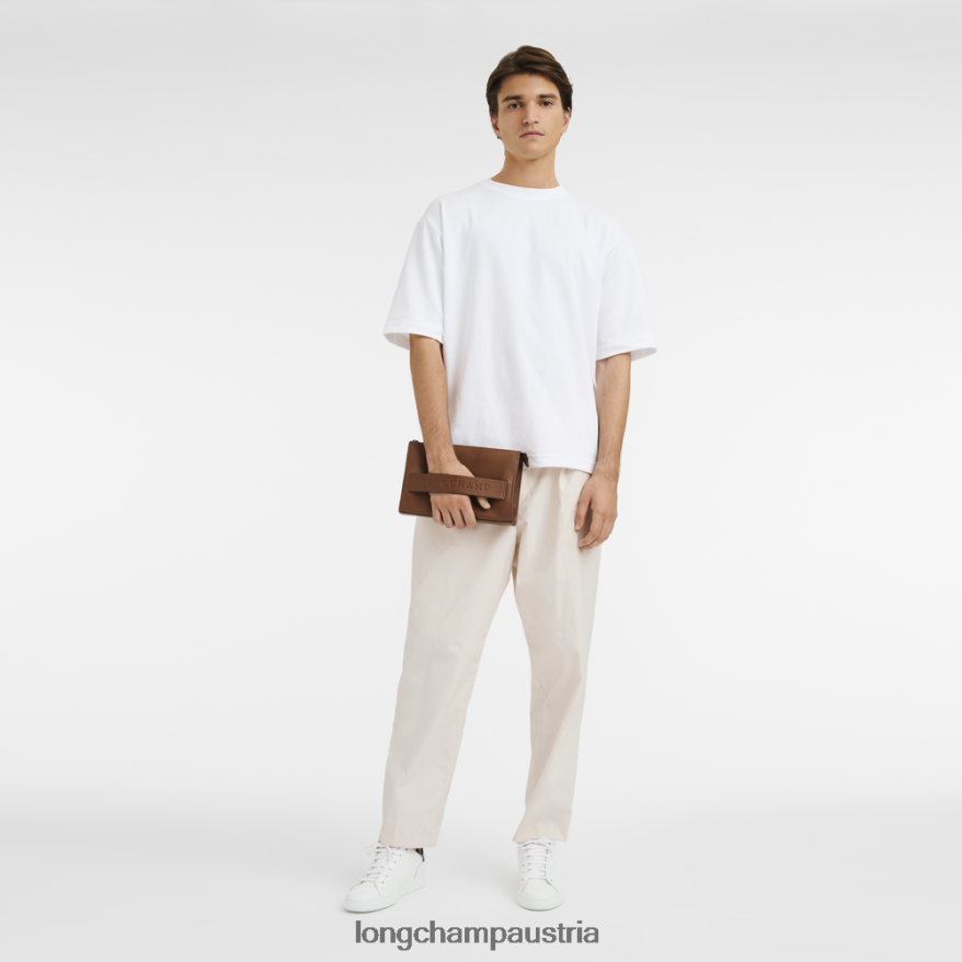 Lederwaren bei Longchamp Männer 3D-Beutel Cognac 2008BJ723