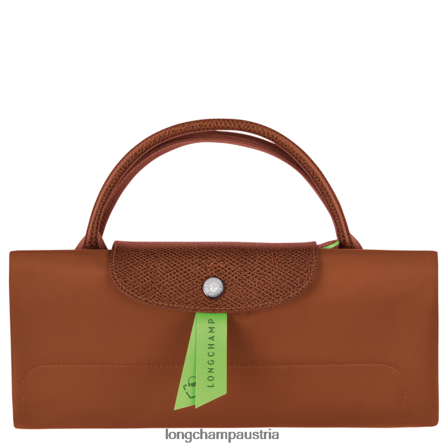 Taschen bei Longchamp Männer Grüne Reisetasche von Le Plage Cognac 2008BJ795