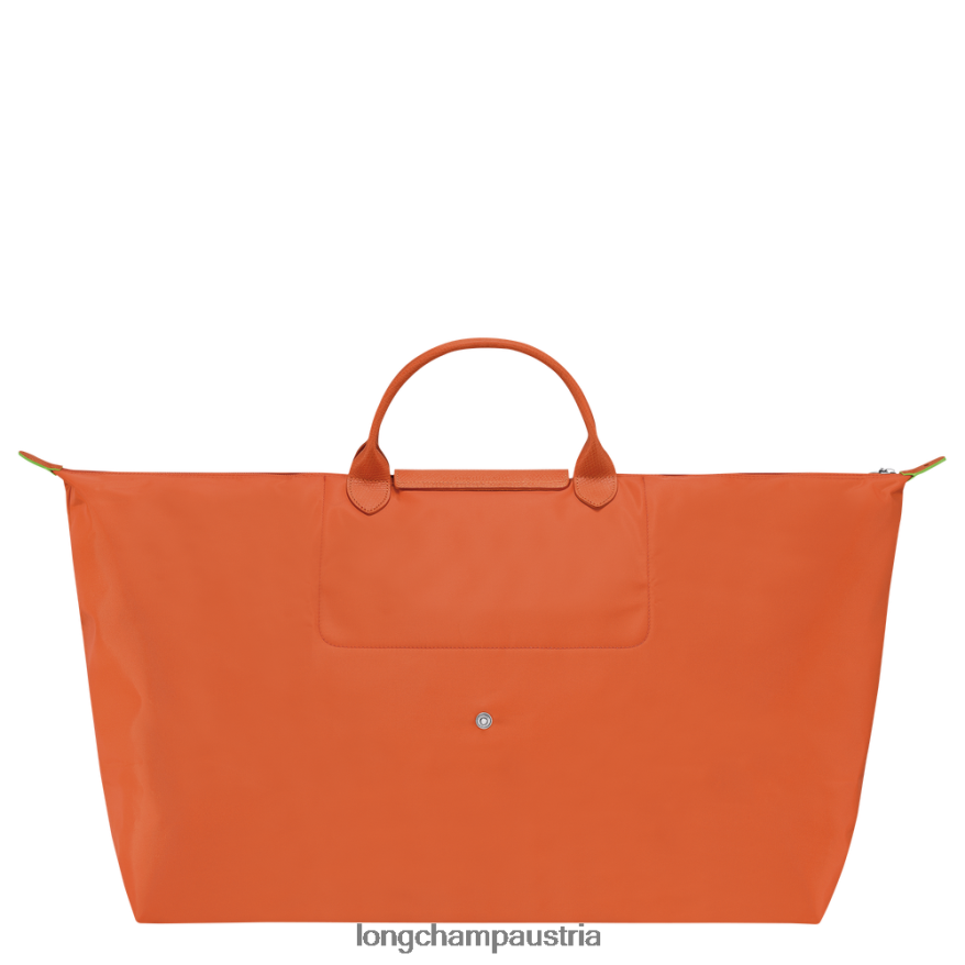 Taschen bei Longchamp Männer Grüne Reisetasche von Le Plage Karotte 2008BJ798