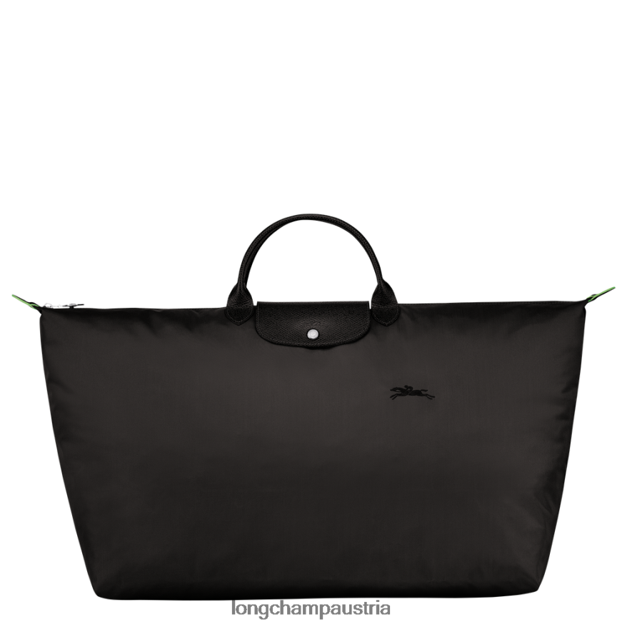 Taschen bei Longchamp Männer Grüne Reisetasche von Le Plage Schwarz 2008BJ793