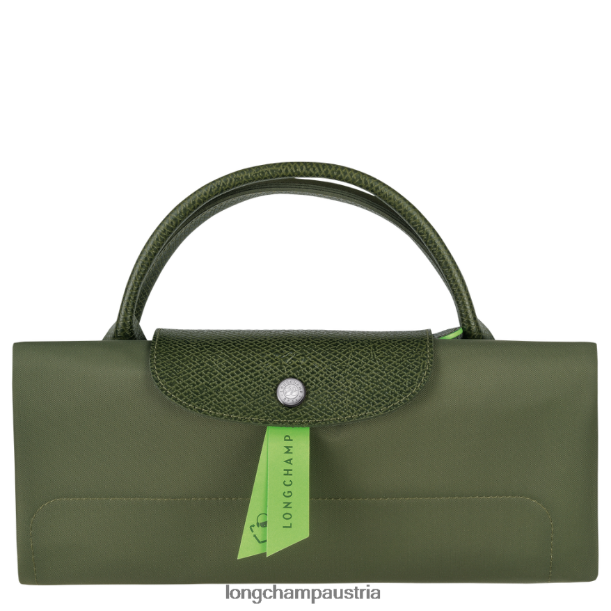Taschen bei Longchamp Männer Grüne Reisetasche von Le Plage Wald 2008BJ794