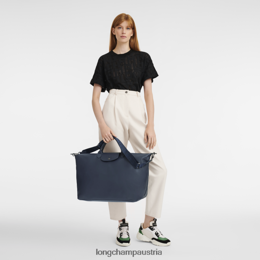 Taschen bei Longchamp Männer Le Plage Xtra Reisetasche Marine 2008BJ784