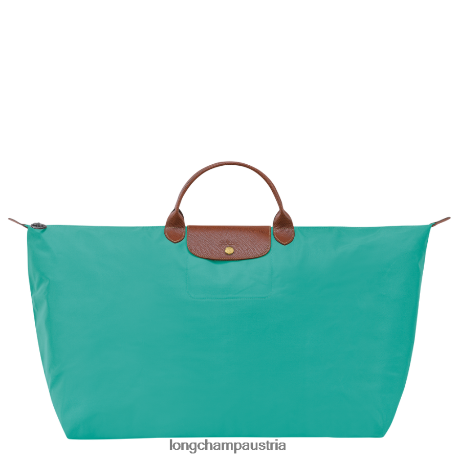 Taschen bei Longchamp Männer Originale Reisetasche von Le Plage Türkis 2008BJ816