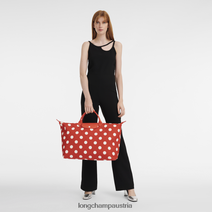 Taschen bei Longchamp Männer Reisetasche aus der Le Plage-Kollektion orange 2008BJ782