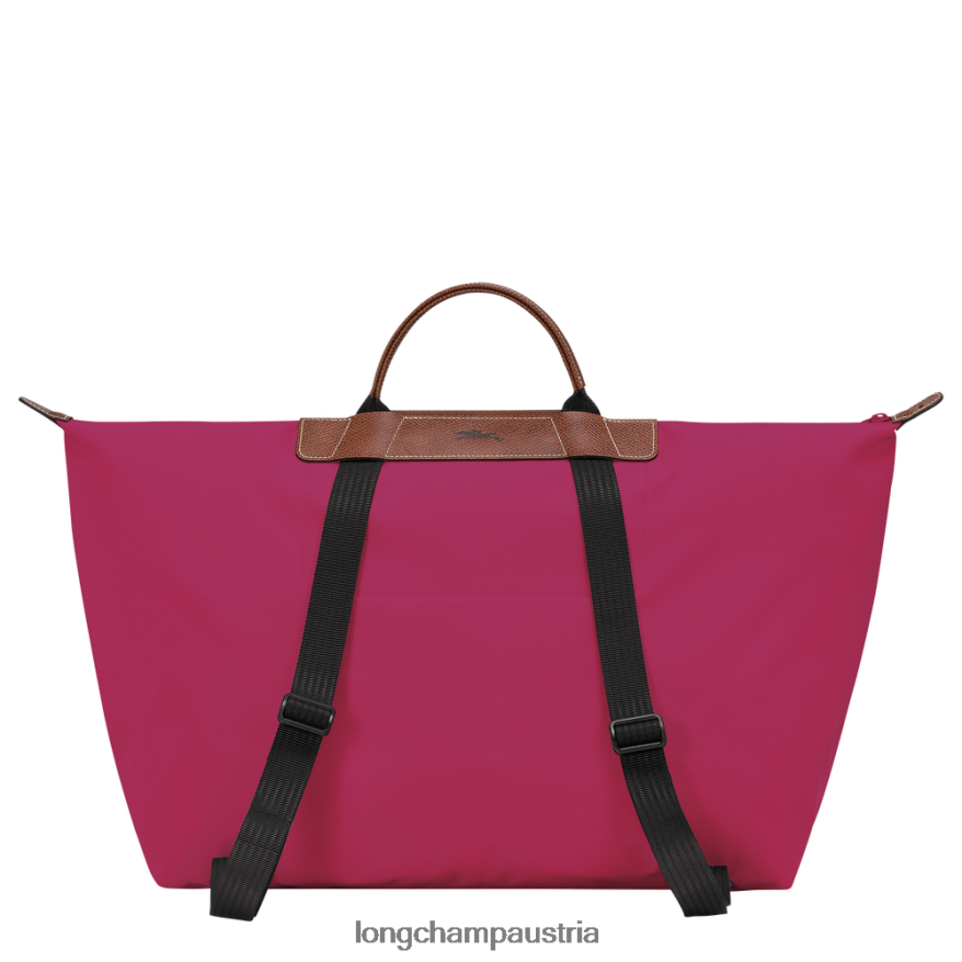 Taschen bei Longchamp X D'heygere Männer Reisetasche/Rucksack Rosa 2008BJ834
