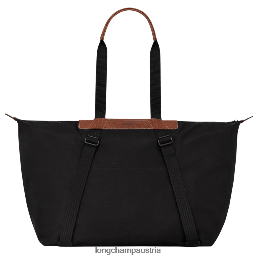 Taschen bei Longchamp X D'heygere Männer Reisetasche/Rucksack Schwarz 2008BJ832