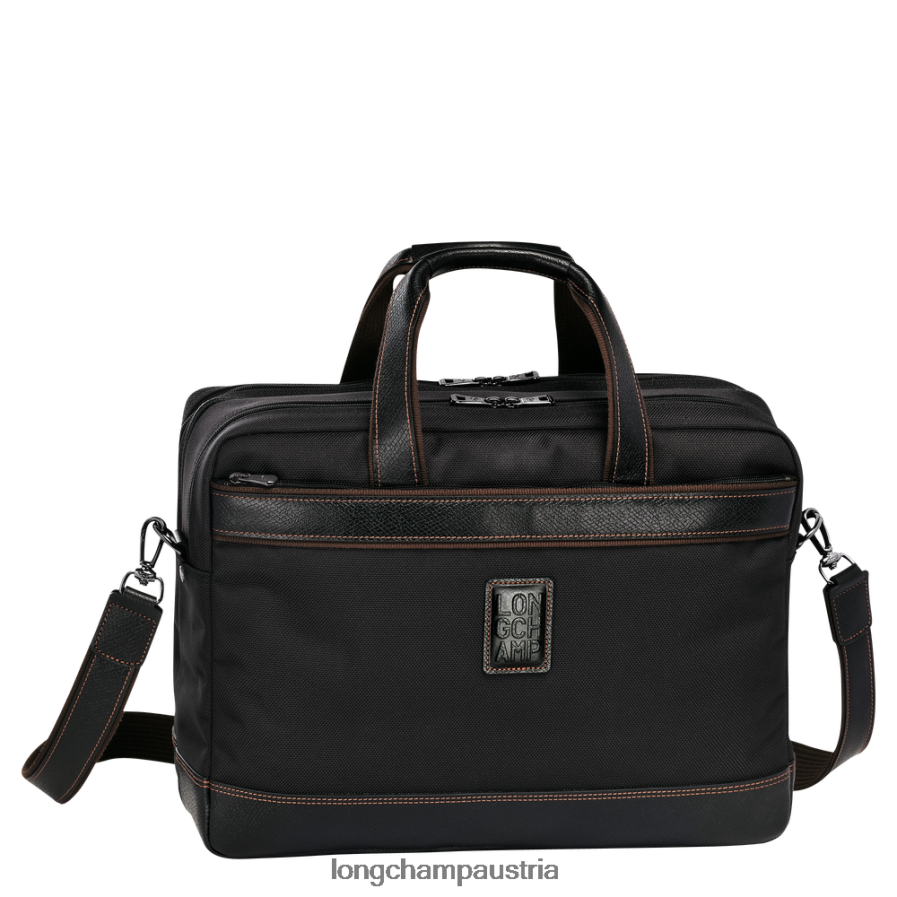 Taschen bei Longchamp Männer Boxford-Aktentasche Schwarz 2008BJ1096