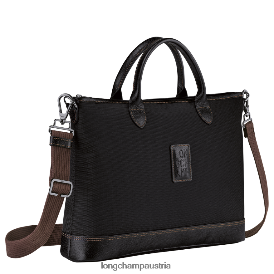 Taschen bei Longchamp Männer Boxford-Aktentasche Schwarz 2008BJ464