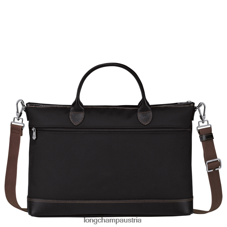 Taschen bei Longchamp Männer Boxford-Aktentasche Schwarz 2008BJ464