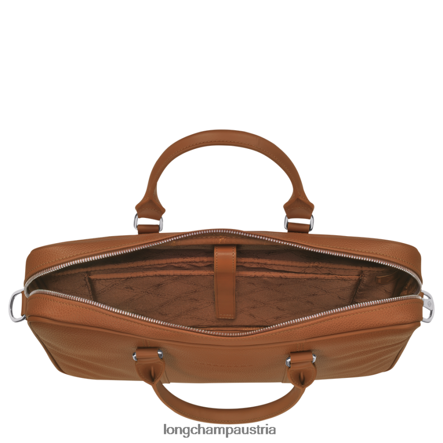 Taschen bei Longchamp Männer Le Foulonne Aktentasche Karamell 2008BJ477