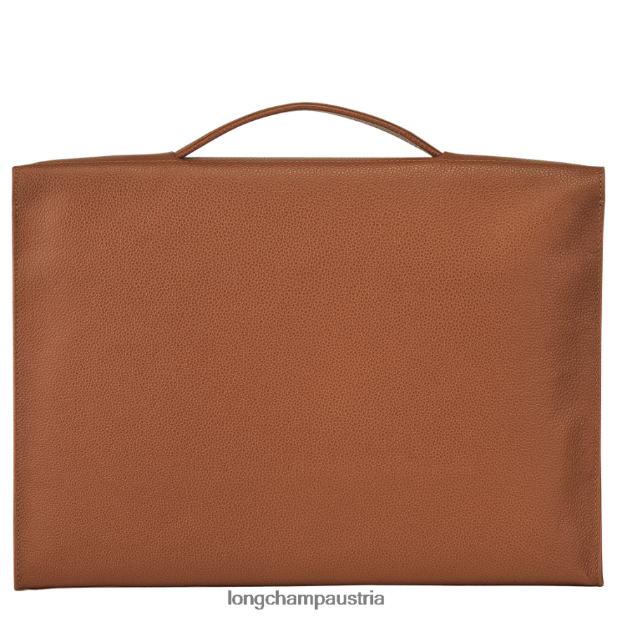 Taschen bei Longchamp Männer Le Foulonne Aktentasche Karamell 2008BJ484