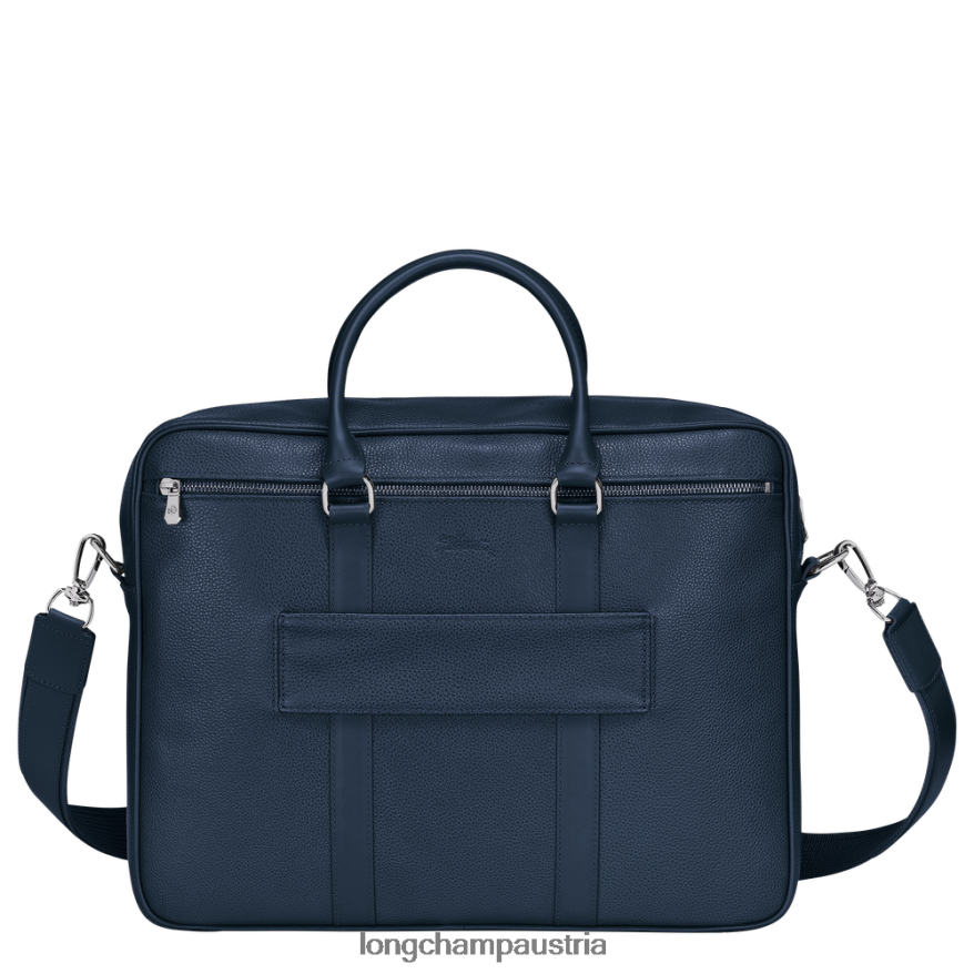 Taschen bei Longchamp Männer Le Foulonne Aktentasche Marine 2008BJ1101