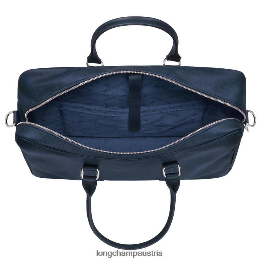 Taschen bei Longchamp Männer Le Foulonne Aktentasche Marine 2008BJ1101