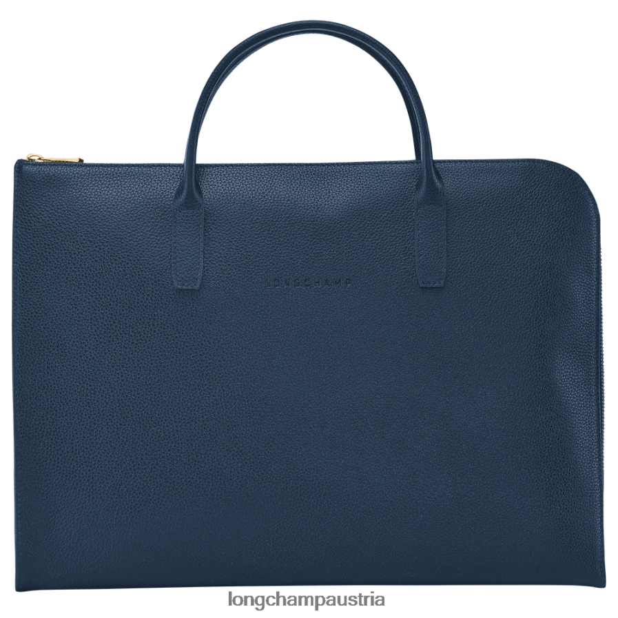 Taschen bei Longchamp Männer Le Foulonne Aktentasche Marine 2008BJ474