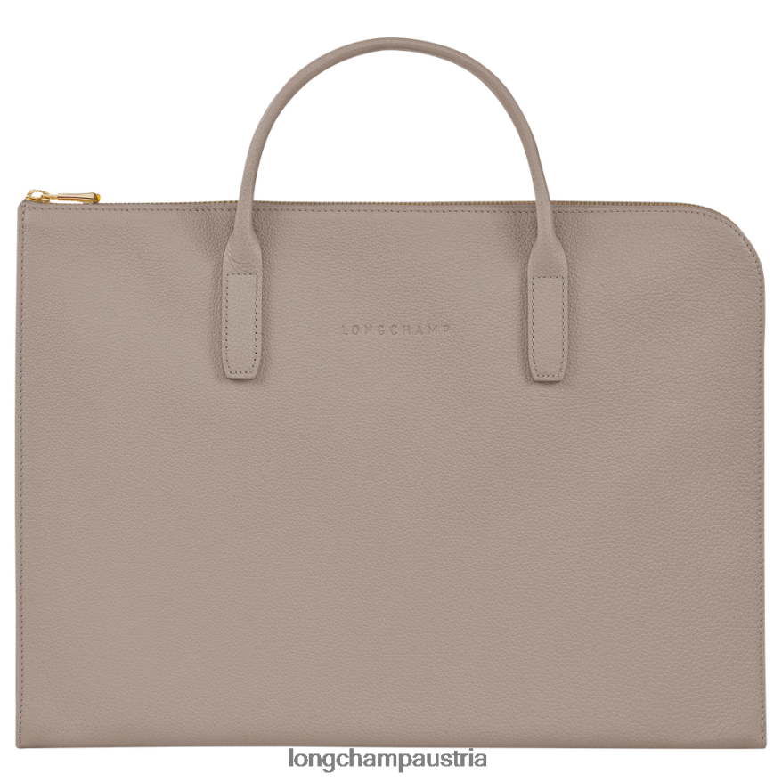 Taschen bei Longchamp Männer Le Foulonne Aktentasche Turteltaube 2008BJ473