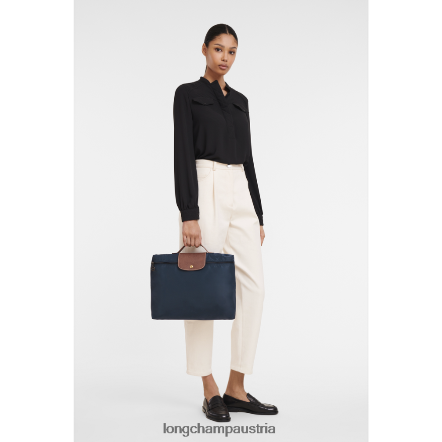 Taschen bei Longchamp Männer Original-Aktentasche von Le Plage Marine 2008BJ488