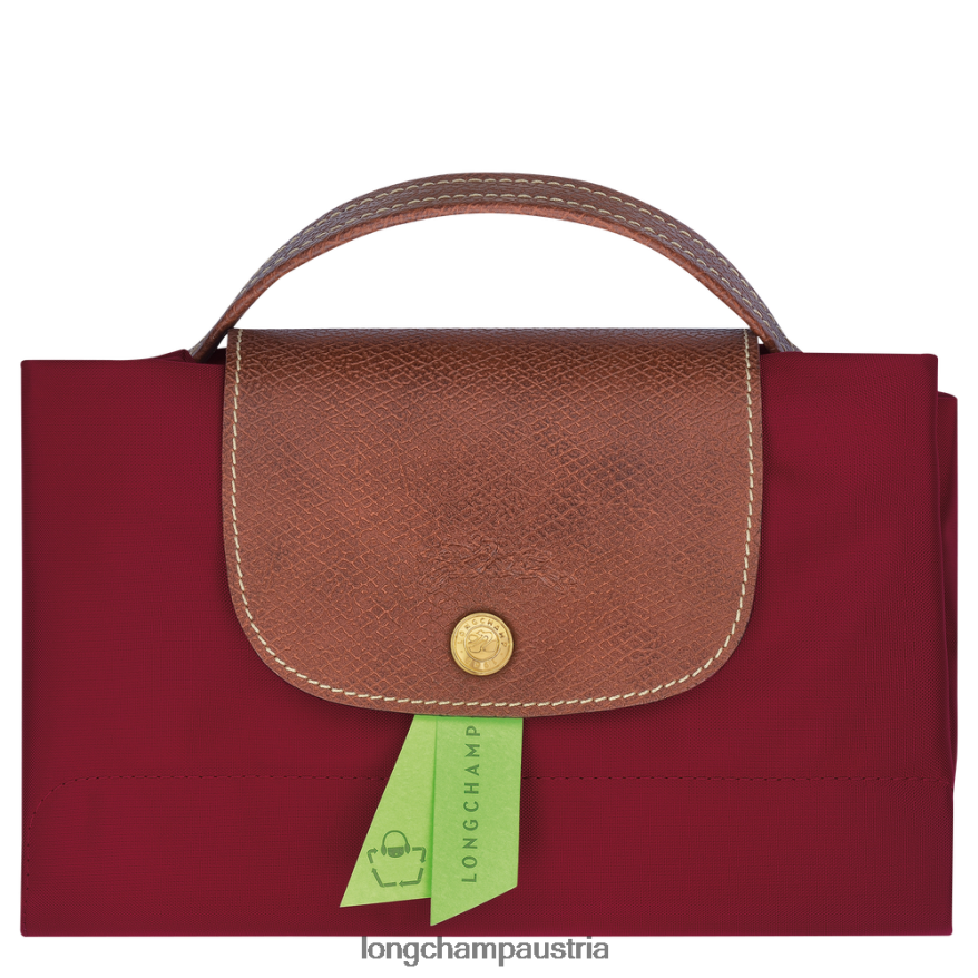 Taschen bei Longchamp Männer Original-Aktentasche von Le Plage Rot 2008BJ487