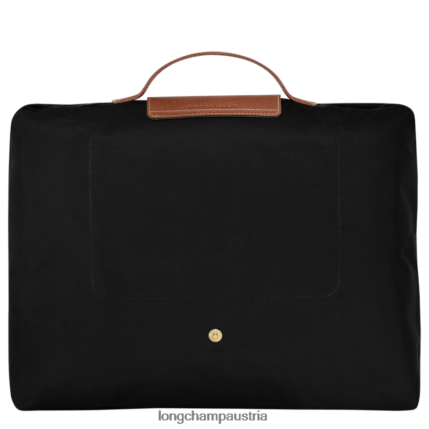Taschen bei Longchamp Männer Original-Aktentasche von Le Plage Schwarz 2008BJ485