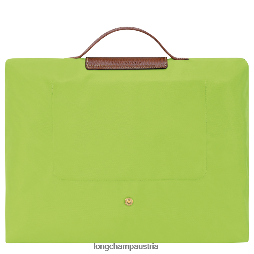 Taschen bei Longchamp Männer Original-Aktentasche von Le Plage grünes Licht 2008BJ486