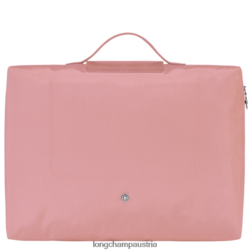 Taschen bei Longchamp Männer le pliage grüner Dokumentenordner Blütenblatt rosa 2008BJ498