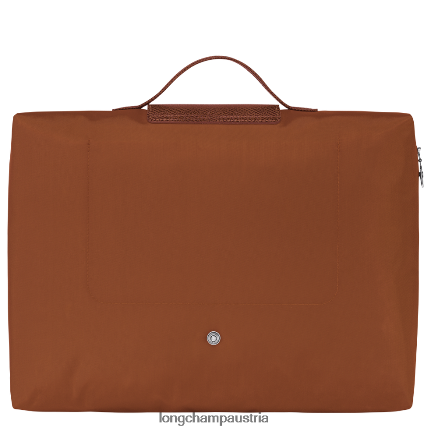 Taschen bei Longchamp Männer le pliage grüner Dokumentenordner Cognac 2008BJ494