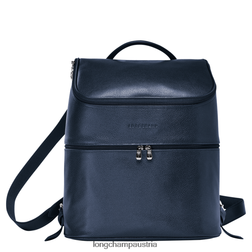 Taschen bei Longchamp Männer Le Foulonne Rucksack Marine 2008BJ449