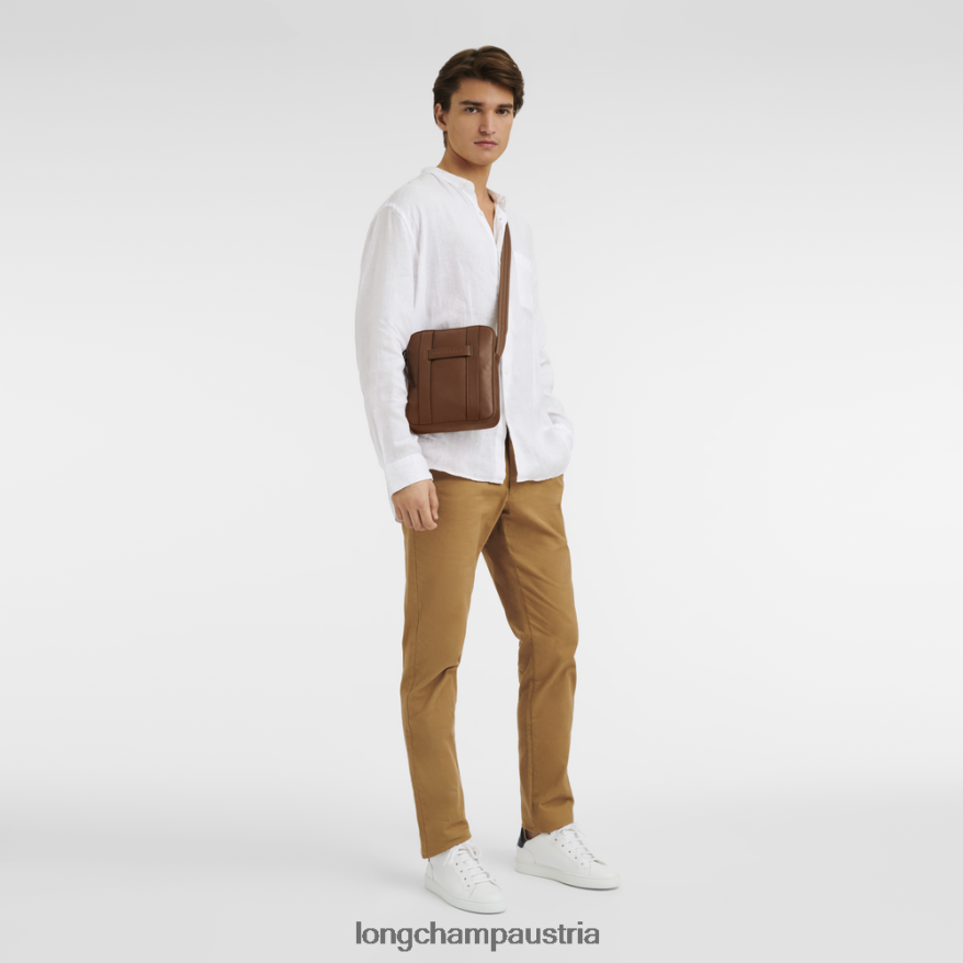 Taschen bei Longchamp Männer 3D-Umhängetasche Cognac 2008BJ1125