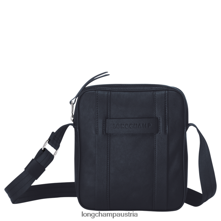 Taschen bei Longchamp Männer 3D-Umhängetasche Mitternachtsblau 2008BJ1088