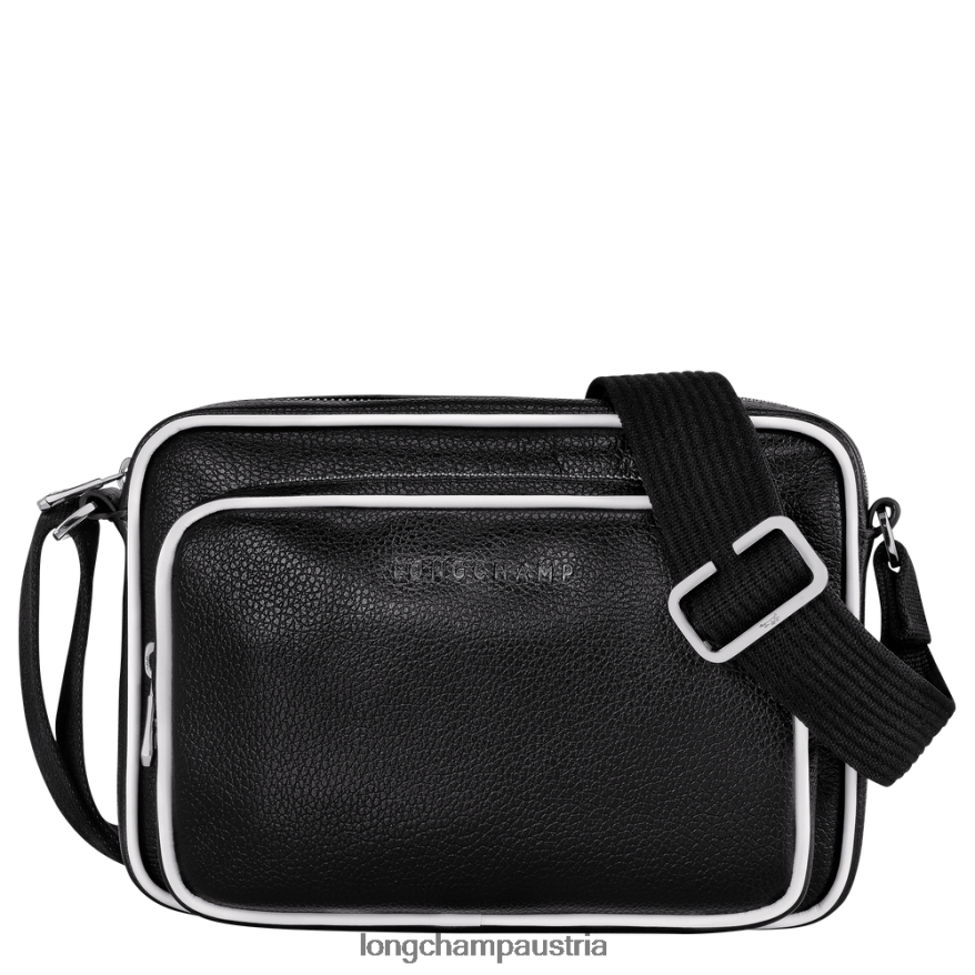 Taschen bei Longchamp Männer Le Foulonne Kameratasche Schwarz-Weiss 2008BJ1124
