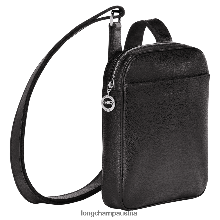 Taschen bei Longchamp Männer Le Foulonne Umhängetasche Schwarz 2008BJ1122