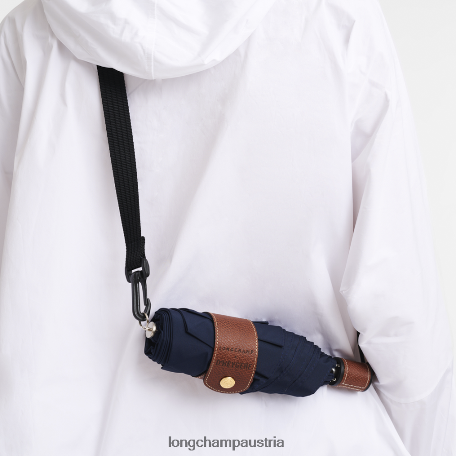 Zubehör bei Longchamp X D'heygere Männer Regenschirm Marine 2008BJ965