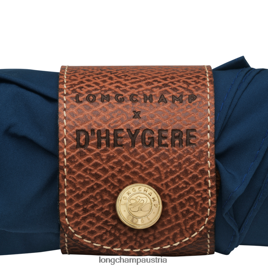 Zubehör bei Longchamp X D'heygere Männer Regenschirm Marine 2008BJ965