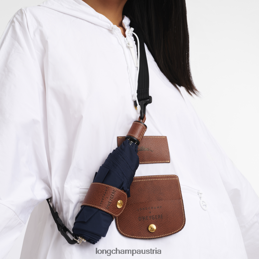 Zubehör bei Longchamp X D'heygere Männer Regenschirm Marine 2008BJ965